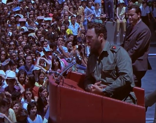 Fidel en UTE 